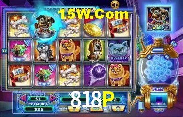Jogos com bônus e suporte 24h na 818P